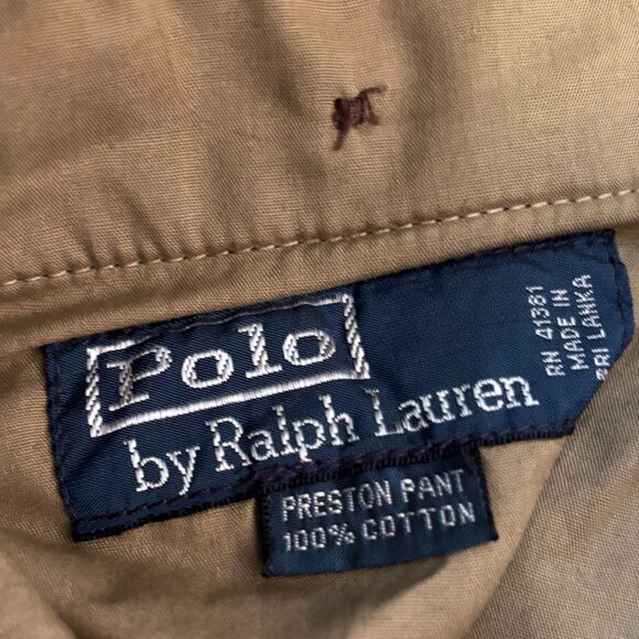 Polo Ralph Lauren Preston Corduroy Pants Navy Men’s 34x34 - Picture 3 of 10